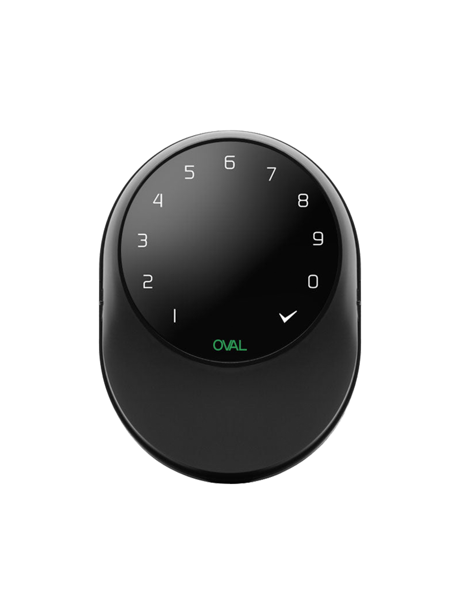OVAL-IG720B/S/G Oval Bluetooth Digital Door Lock Works With Smartphone Key And Mobile App