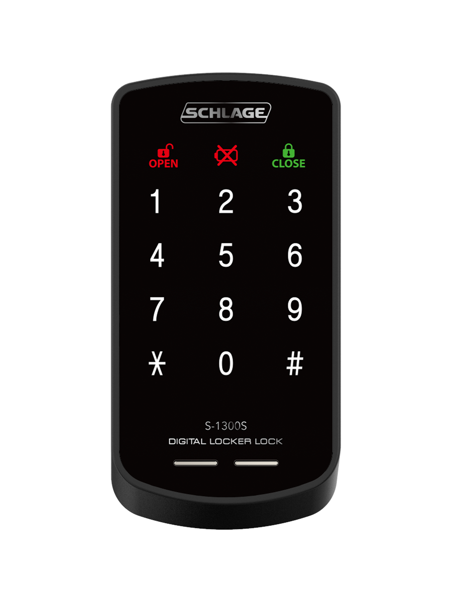 Schlage SDL-1300S Locker Lock-Password+ Smart Card