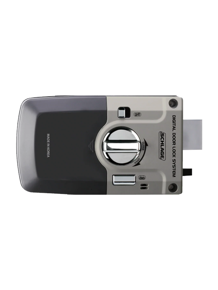Schlage SDL-480S Digital Rim Lock With PIN Code & Card Key