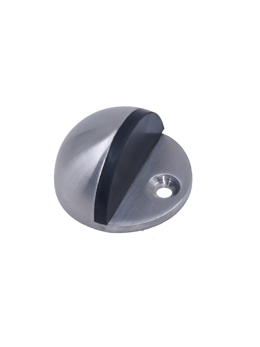 Briton 4740.SS Domed Floor Mounted Door Stop, 45mm Dia. Base, Stainless Steel Grade 304