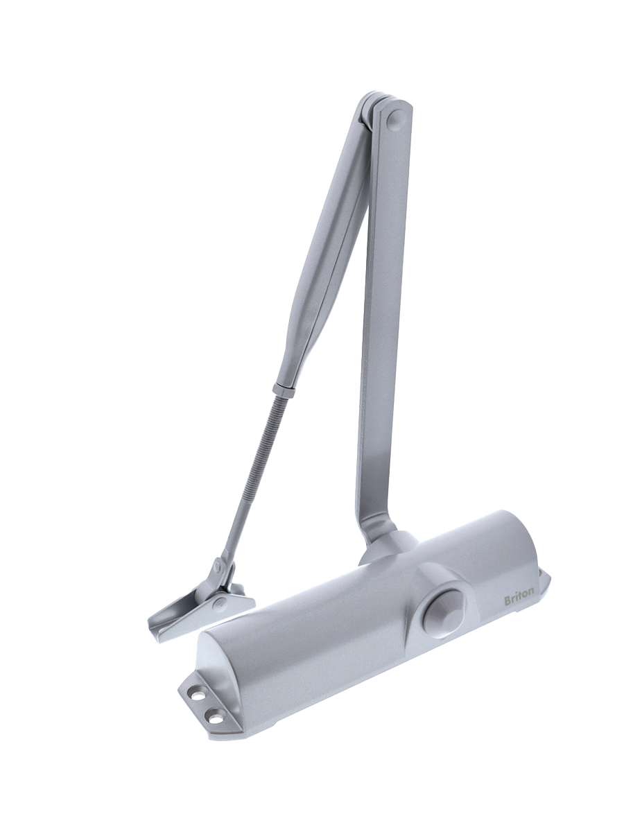 Briton 131.SES Light Duty Closer Template adjustable closer EN 2-4 SES finish