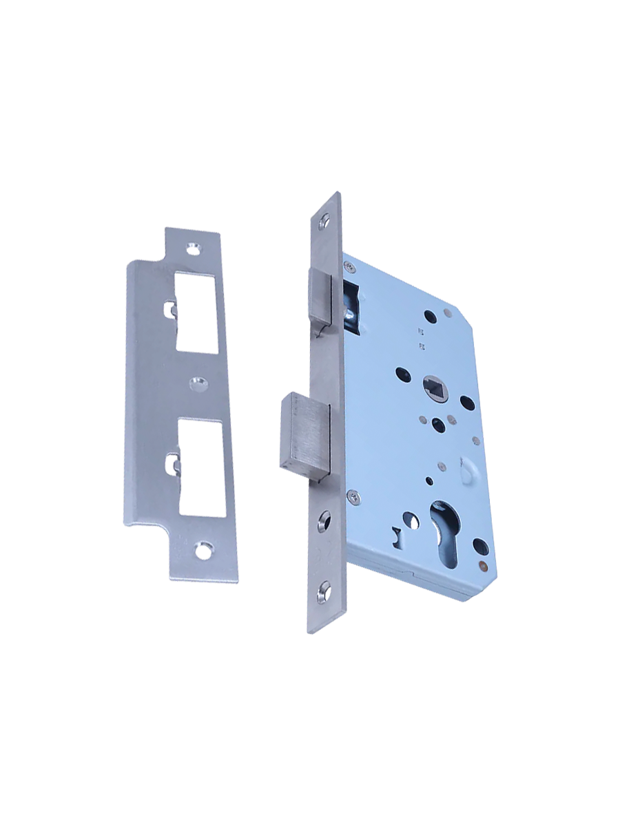 Briton EL3020.60.SS-A24 Sashlock - Euro Profile 60mm Backset 72mm Centres Square Forend 24mm