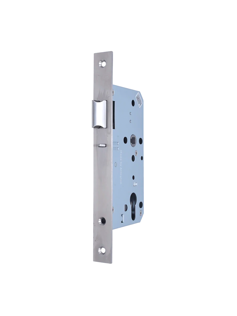 Briton EL3050.60.SS-A24 Nightlatch - Euro Profile 60mm Backset 72mm Centres Square Forend - with anti-thrust 24mm