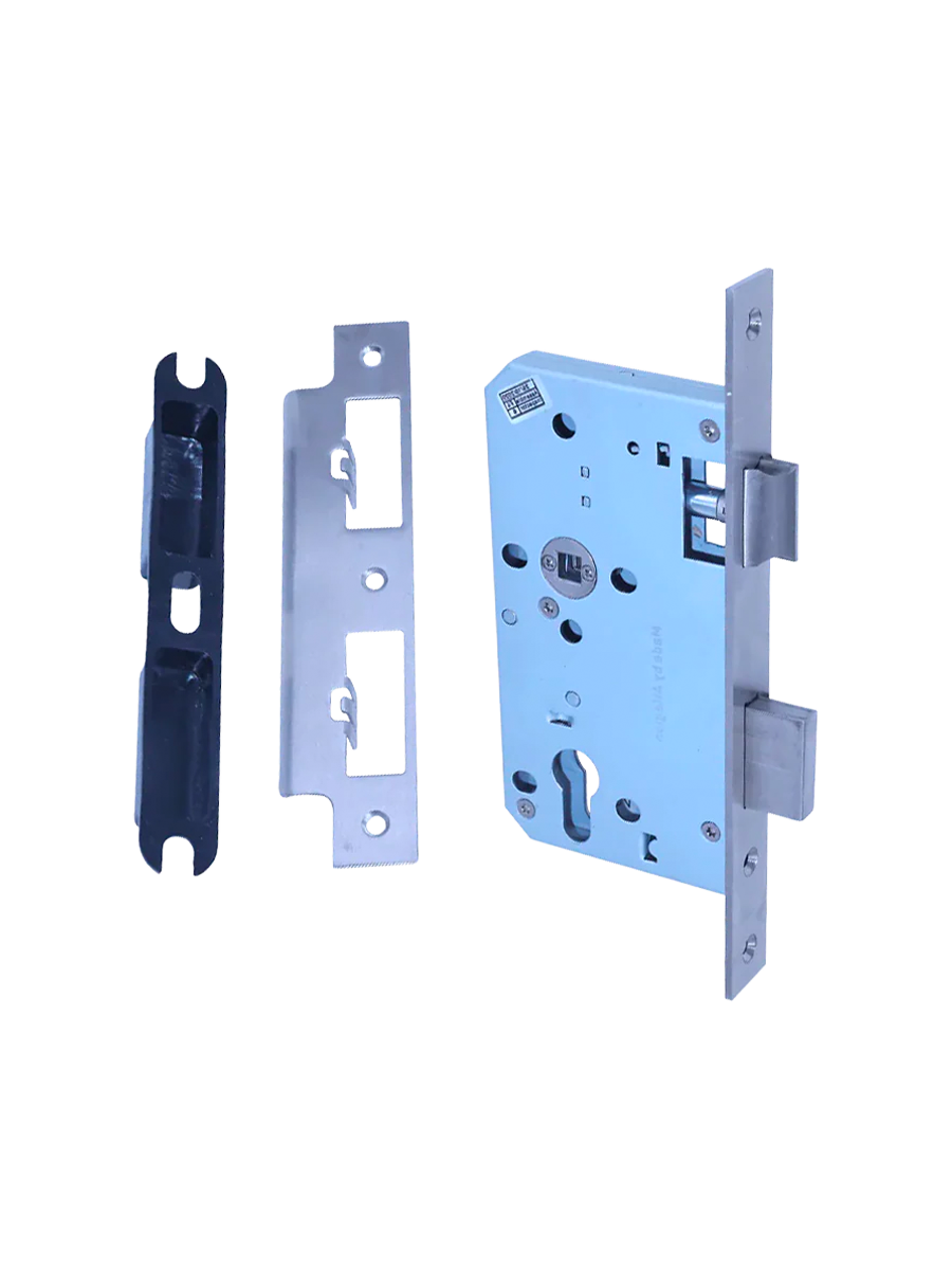 Briton EL3060.60.SS-A24 Escape Sashlock - Euro Profile 60mm Backset 72mm Centres Square Forend 24