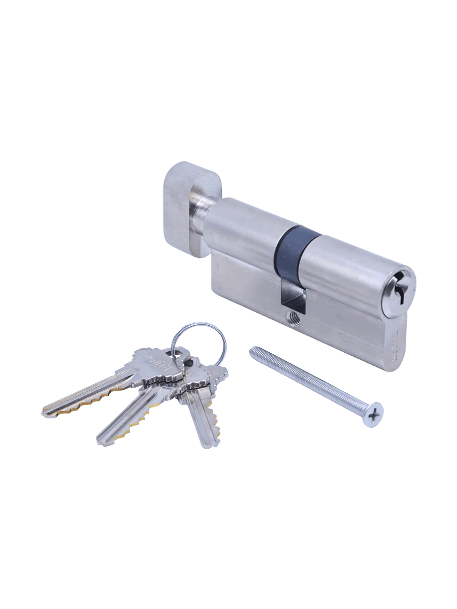 Briton EC903-70-SNP Euro Cylinder & Turn (70mm Overall Length)