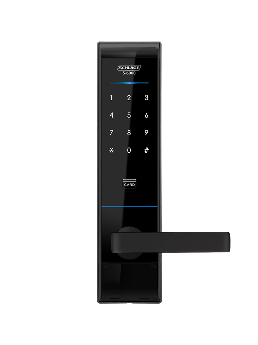 Schlage SDL-6000YS Digital Smart Lock With Pin Code, Card Key & Manual Key