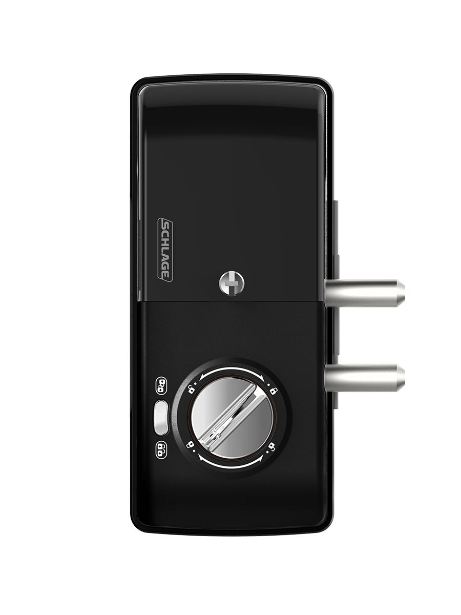 Schlage SDL-260T Digital Rim Glass Door Lock With PIN Code & Card Key. Remote Control Optional (RP-20)