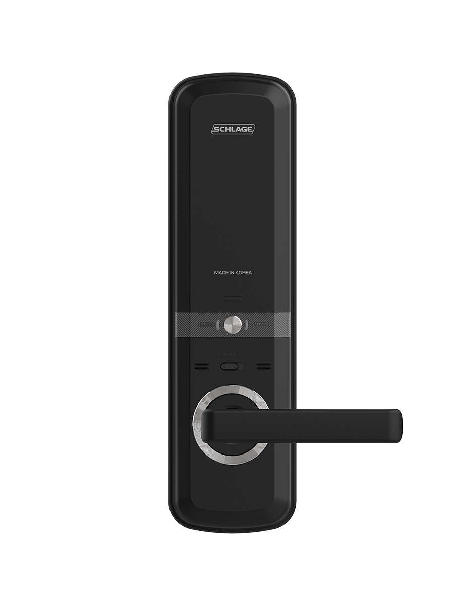 Schlage SDL-6500FYSV Digital Touchpad Lock With Fingerprint, PIN Code, Card Key & Manual Key. Z-Wave Module Optional (ZWP-10E/H/U)